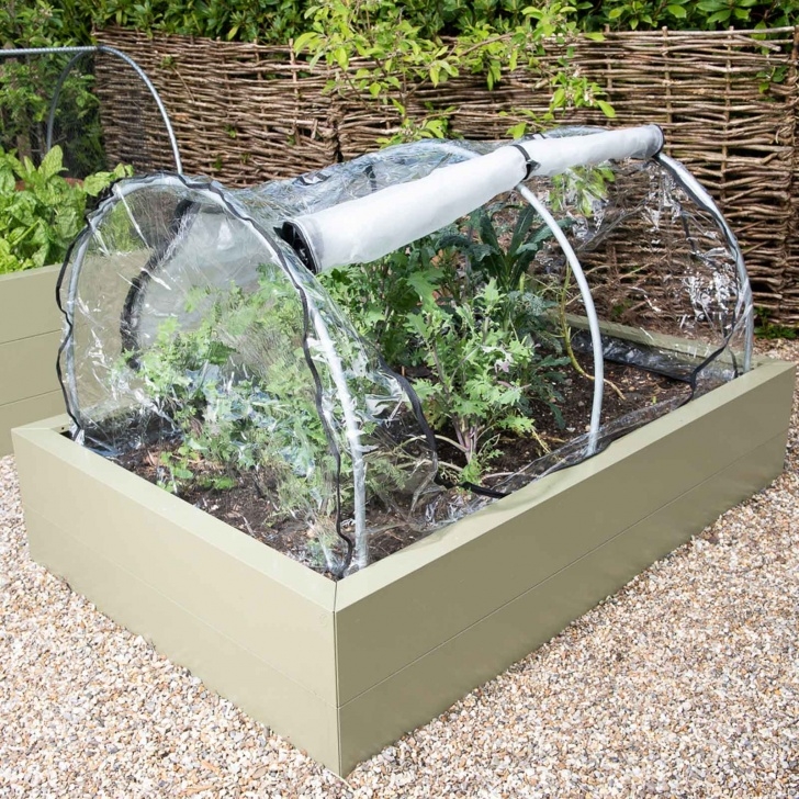 Protective Covers For Raised Garden Beds Fitted Hoops &amp; Mesh Vented Pvc Covers For Metal Raised Beds Photo 637