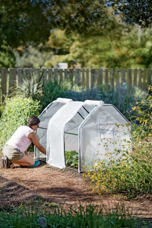 Protective Covers For Raised Garden Beds Garden Protection Tent - Low Tunnel Hoop House Kit Picture 757