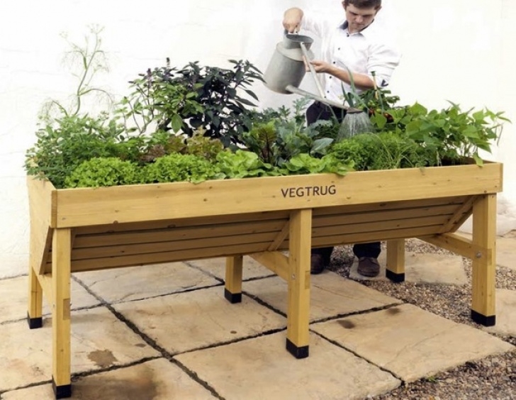 Raised Planters On Legs Easy Access Raised Vegetable Planters For Adaptive Gardens Picture 141