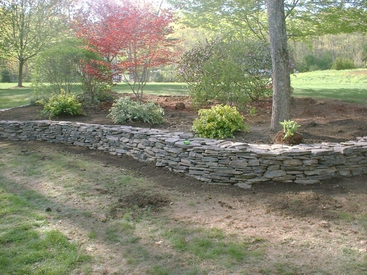 Retaining Wall Garden Bed Stone Retaining Walls | Natural Stone Retaining Wall And Image 256