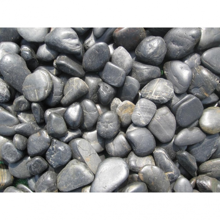 River Pebbles For Landscaping Msi Ash Beach River Rock 3 Cm - 5 Cm 40 Lbs. Bag (42 Bags Photo 418
