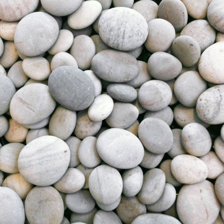 River Pebbles For Landscaping River Rocks | Modern Fire Pit, River Rock Landscaping Picture 074