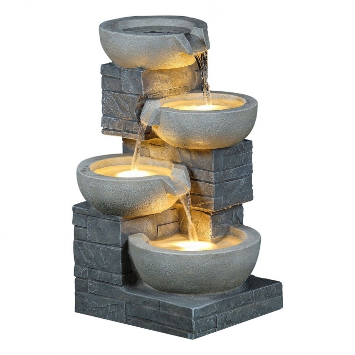 Self Contained Water Features Contemporary Garden Water Feature Modern Water Fountain Image 655