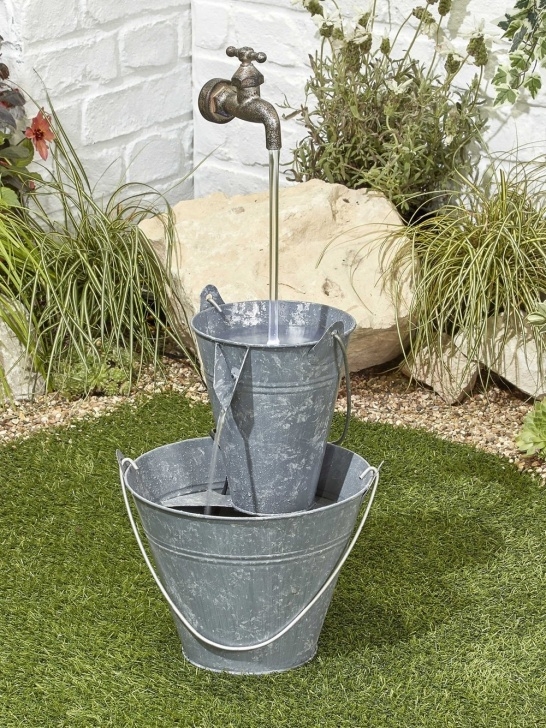Self Contained Water Features Floating Tap Fountain Water Feature - Waterfeatures2Go Photo 819