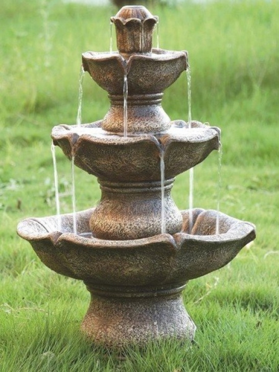 Self Contained Water Features Medium 4 Tier Classic Water Feature By Aqua Creations Photo 409