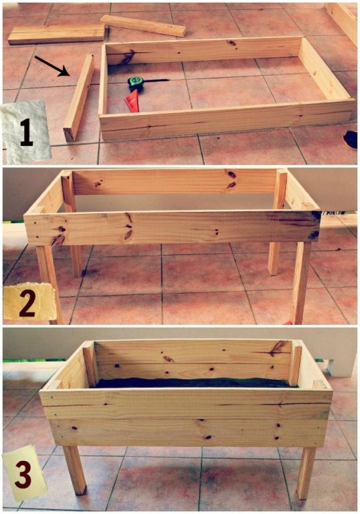 Simple Raised Garden Bed Plans Raised Garden Table Plans | Download Raised Garden Bed Picture 798