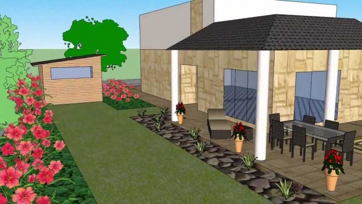 Sketchup For Garden Design Garden Design 3D (Sketchup) - Youtube Image 595