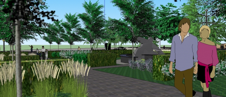 Sketchup For Garden Design Google Sketchup – City Garden | Emily Larkin Image 220
