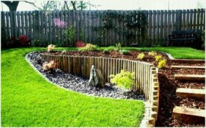 Sloped Side Yard Landscaping Backyard Landscaping Slope Patio Landscape Architect Visit Picture 943