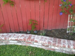 Small Fencing For Flower Beds Need Help With Protecting Wood Fence From Dirt And Picture 084