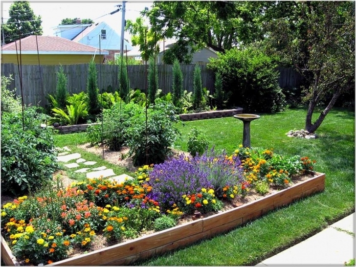 Small Flower Garden Designs Splendid Rectangular Flower Bed Ideas Small Flower Garden Image 377