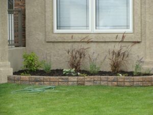 Small Garden Retaining Wall Image Detail For -Small Retaining Wall And Flower Bed Wall Image 561