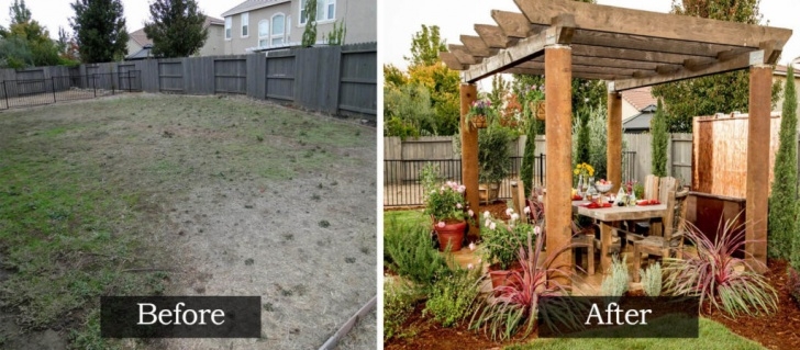 Small Garden Transformations 15# Before And After Garden Transformations !!! - The Art Photo 431