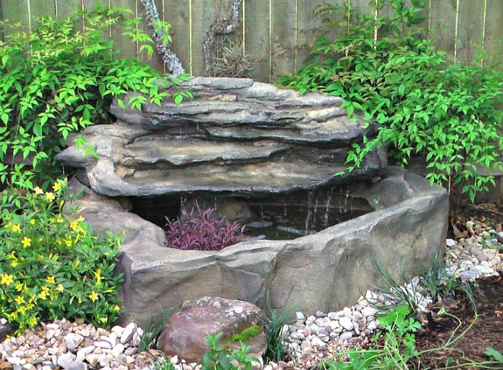Small Ponds With Waterfall Small Patio Deck Rock Ponds Preformed Pond Waterfall Kits Picture 682
