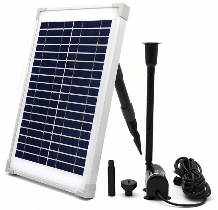 Small Solar Water Fountain The Best 6 Solar Powered Water Pumps For Garden Reviews + Faq Picture 625