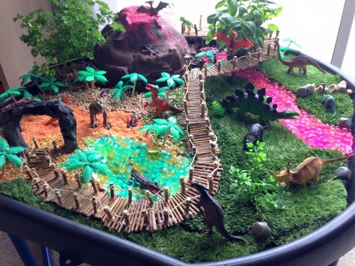 Small Spot Gardens Dinosaur Land Tuff Tray … | Dinosaur Garden, Fairy Garden Picture 499