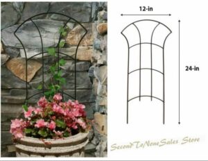 Small Trellis For Potted Plant Metal Garden Trellis Climbing Vine Potted Plants Grow Picture 105