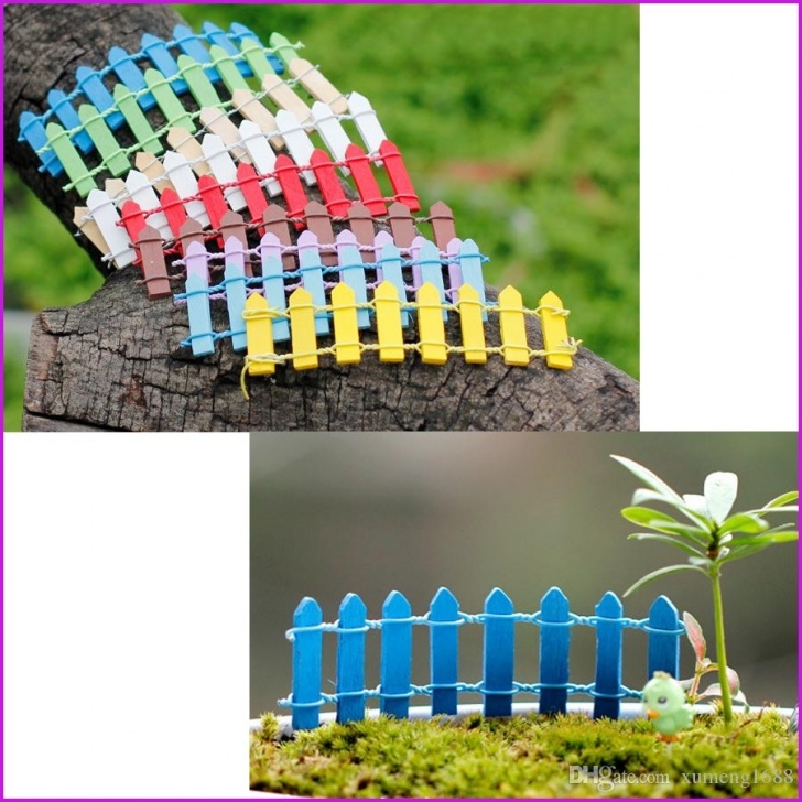 Small Wooden Garden Fence 2019 Mini Small Fence Barrier Wooden Miniatures Wood Craft Photo 611