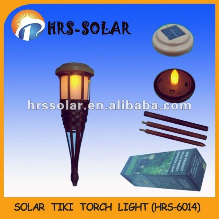 Solar Tiki Torches Lowes Hampton Bay Solar Tiki Outdoor Torch Light Tiki Torch Image 658