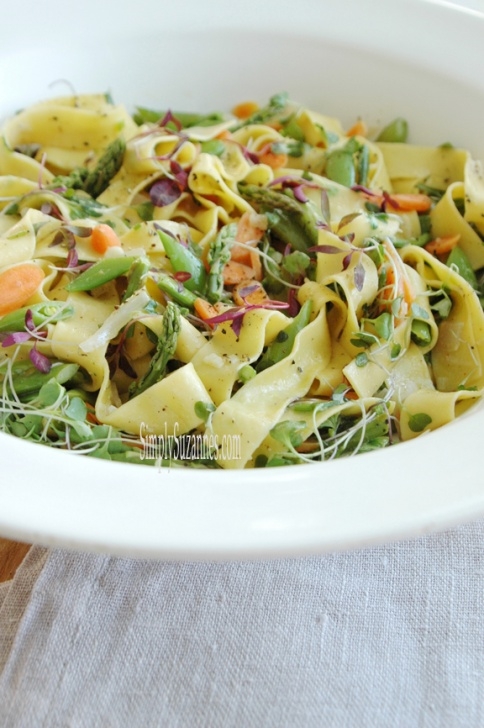 Spring Summer Vegetables Simply Suzanne'S At Home: Pappardelle With Spring (And Picture 157