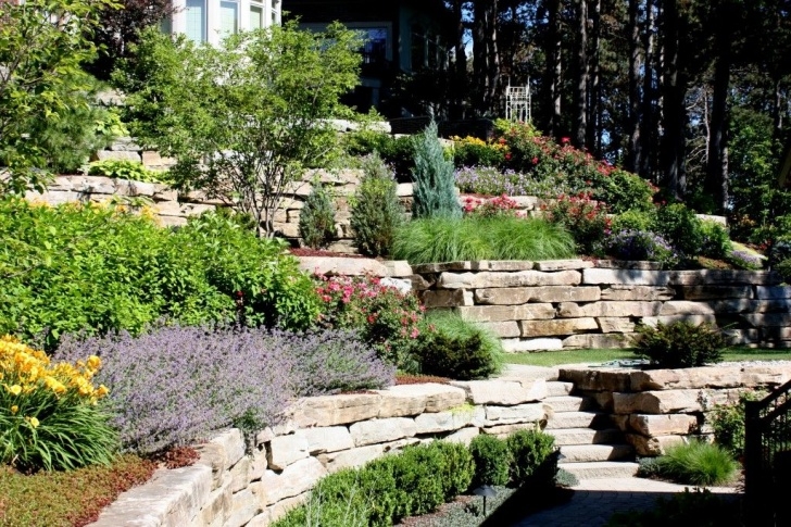 Steep Slope Garden Simple Tips For Hillside Landscaping | Sloped Backyard Picture 919