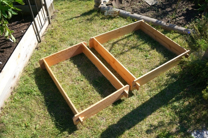 Tiered Raised Garden Bed Garden Bed Raised Cedar Planter Tiered Tier Box Flower Picture 565