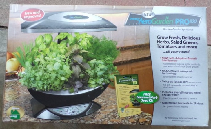 Transplanting Aerogarden Tomatoes Aerogarden Garden Pro 100 100710-Bss Black/Stainless Steel Image 991
