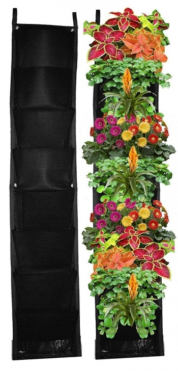 Vertical Wall Planter Indoor The Premium Pocket Vertical Garden Planter Is Perfect For Photo 080