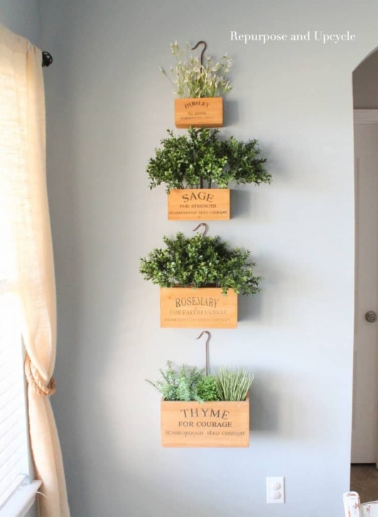 Wall Hanging Herb Garden 24 Best Hanging Wall Vase And Planter Ideas For 2020 Image 269