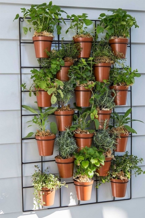 Wall Mounted Herb Garden Indoor Fancy Outdoor Wall Mounted Planters 79 With Additional Image 738