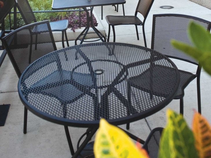 Wrought Iron Patio Dining Set Woodard Albion Wrought Iron Dining Set | Tdbos Photo 256